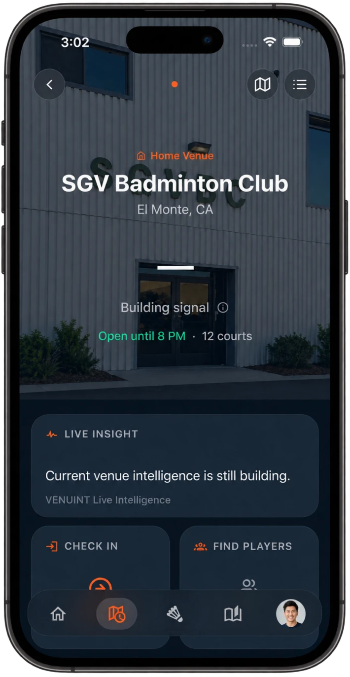OUTRALLY App Venue Intel: verified venue details, opening hours and live insight